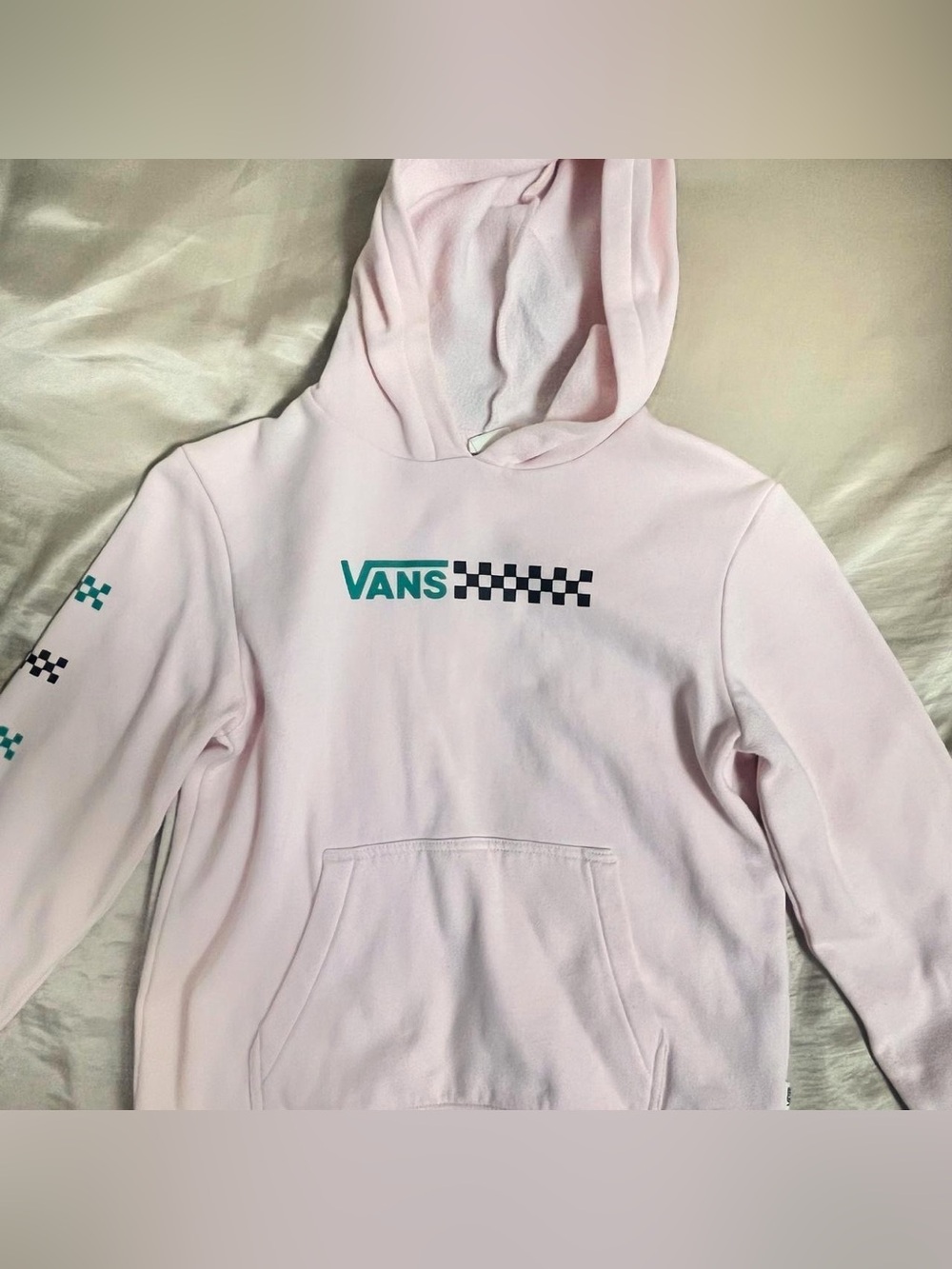 ੈ✩‧₊˚Vans pink hoodie pullover